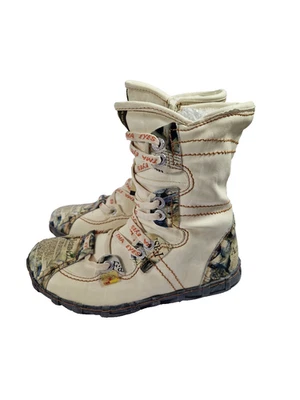 TMA EYES Damen Boots Stiefel Leder Gr.40, Neu !!