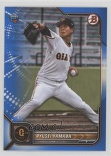 2022 Bowman NPB Nippon Professional Baseball Blue /199 Ryusei Yamada #115 00cp