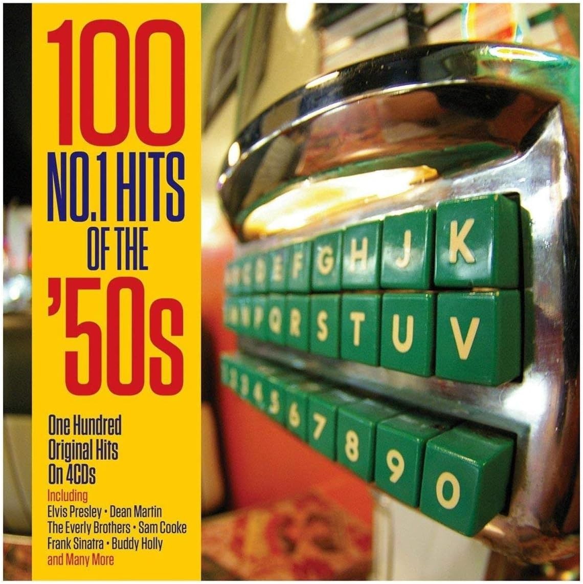 Various Artists / 100 No.1 Hits Of The '50S (4 CD) *NEW CD*