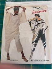 Claude Montana vintage Pattern 1566 - Size 16 - Uncut
