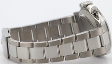 PAPERS Rolex Daytona Cosmograph WHITE Stainless Steel 40mm Watch 116520 BOX 8