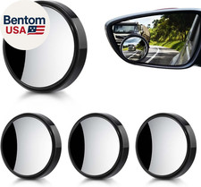 4 Pack Blind Spot Mirror 2 Inch Angle Adjustable HD Glass round Car Side Rear Vi