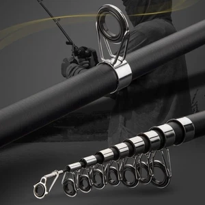 Carbon Telescopic Fishing Rod 1.6-2.1m Medium Power 36cm Collapsed Length