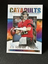 2022 Panini Origins Football #CAT-3 TOM BRADY Catapults SSP Insert Tampa Bay