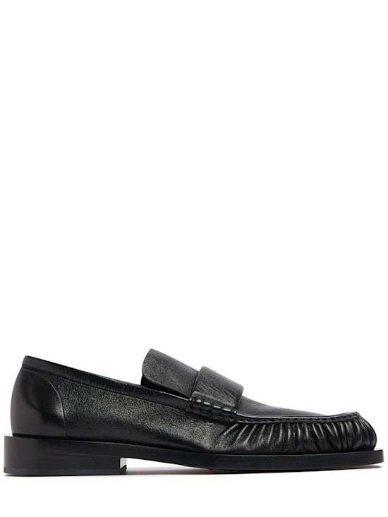 Jil Sander - Leather loafers - Black 248490₽