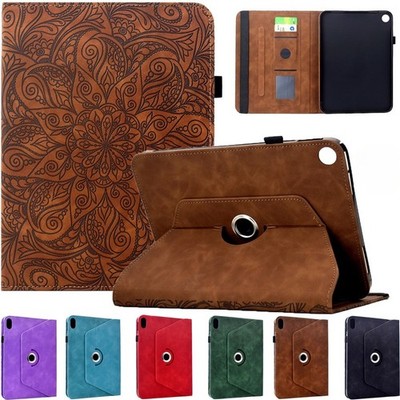 Für Samsung Galaxy Tab A7 A9+ A11 S9 FE S10 Lite Tablet Lederhülle Drehbare Case