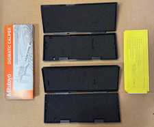 OEM Mitutoyo 500-652 6" Caliper Cases - (2) CASES ONLY