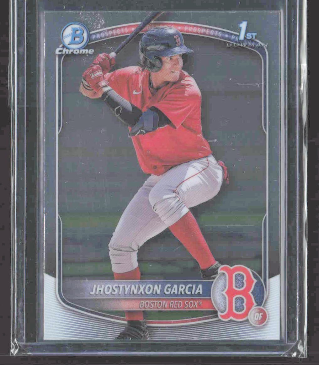 2025 Bowman #BCP-43 Jhostynxon Garcia Chrome Prospects