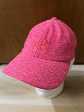 Under Armour Hat Youth Kids Adjustable Strap Back Baseball Cap Pink