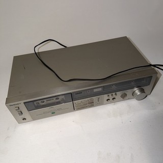 TECHNICS Vintage Stereo Cassette Deck Model RS M227X Made In Japan.