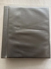 Empty Stanley Gibbons New SG First Day Cover Album Black 21 Leaves GB A4