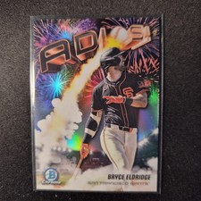 2025 Bowman Chrome #AD-10 Bryce Eldridge Adios Insert San Fran Giants MLB 