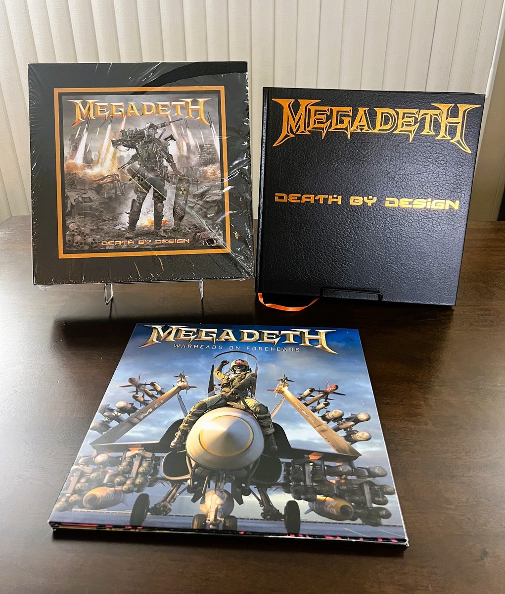 Megadeth Death By Design Warheads on Foreheads Vinyl Box Set