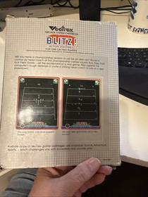 🕹️🏈 Vectrex Blitz! Game Cartridge + Screen Overlay &ndash; GCE &ndash; Complete Set
