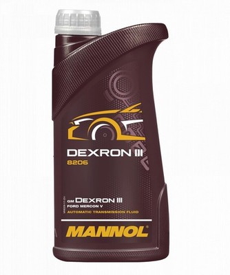 Mannol DEXRON 3 Automatic Plus, 1L Transmission Fluid for Smoother Shifting, Lon