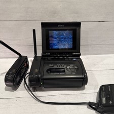 Sony GV-S50 Video Walkman HI8 Video Recorder Monitor Video Walkman Tested