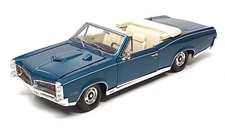 Crown Premiums 1/24 Scale GTO01 - 1967 Pontiac GTO - Met. Blue 