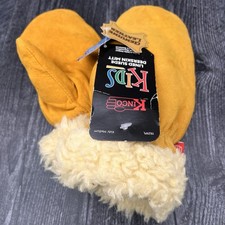 Kinco Kids Thermal Lined Suede Deerskin Leather Mitt Youth Medium
