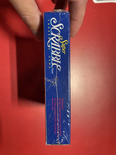 Super Scrabble (Nintendo Game Boy, 1991) Brand New Factory Sealed H-Seam - Picture 4 of 6