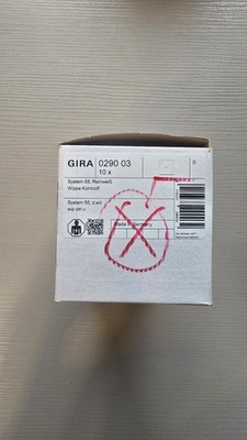 Gira 029003 Wippe Kontroll, System 55, 7 stk 
