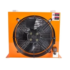 GELUOXI AH1012T-CA Industrial Hydraulic Oil Cooler Flow Fan Radiator... 