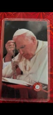 Saint Pope John Paul II 3rd Class Relic Card