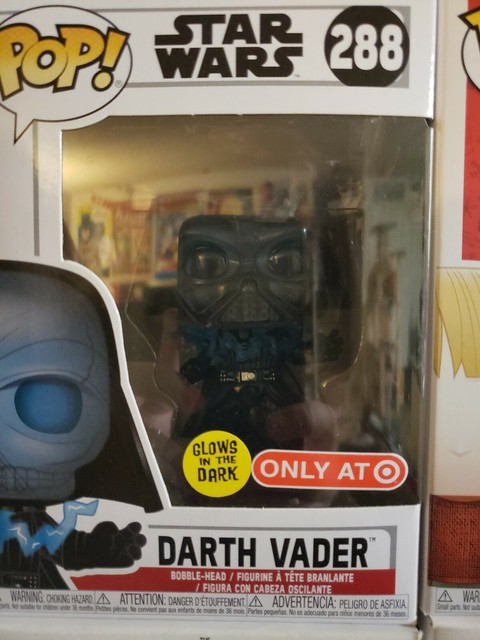 glow in the dark darth vader funko pop