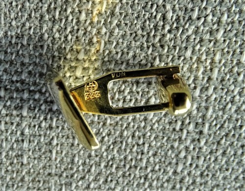 Gold Manschettenknöpfe 333/1000 Gold, 8 Karat in wirklich schönem Zustand - Bild 4 von 6