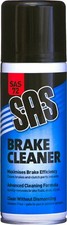 12 x 200ml SAS Brake Clutch & Parts Cleaner Oil Dirt Grease Dust Remover Garage