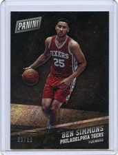 2017 PANINI BLACK FRIDAY #7 BEN SIMMONS "SHIMMER" SP #3/10, PHILADELPHIA 76ERS