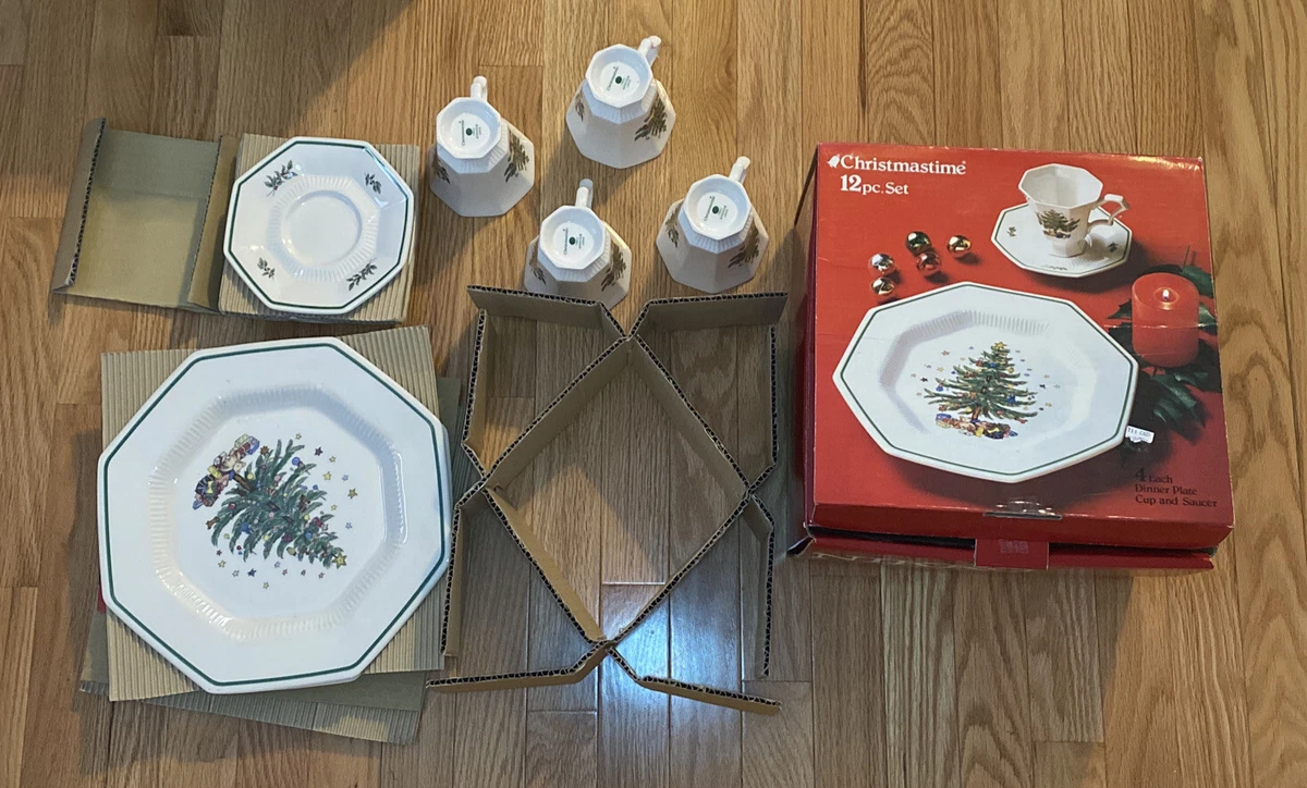 Nikko christmastime top dinner plates