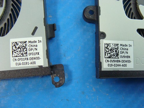 Dell Precision 15.6" 15 5540 Genuine Left & Right CPU Cooling Fans V9H8N F01PX - Photo 3/5