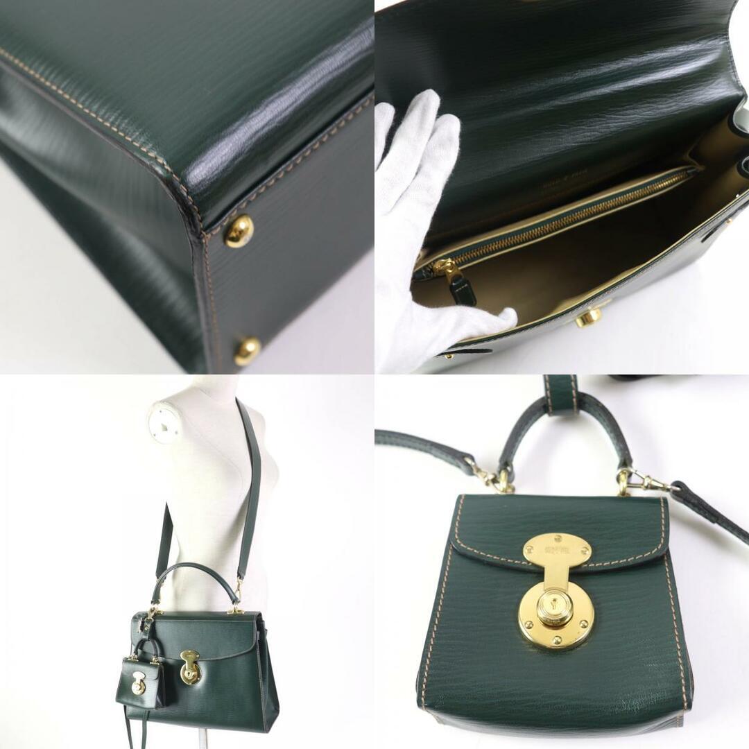 GOLD PFEIL Gold File Handmade 2WAY Leather Shoulder Bag GOLD PFEIL Gold File Handmade 2WAY Leather Shoulder Bag