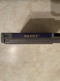 Solstice: The Quest for the Staff of Demnos (Nintendo NES) In Box TESTED