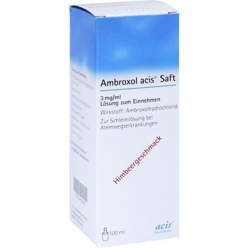 AMBROXOL acis Saft 100ml PZN 4876290