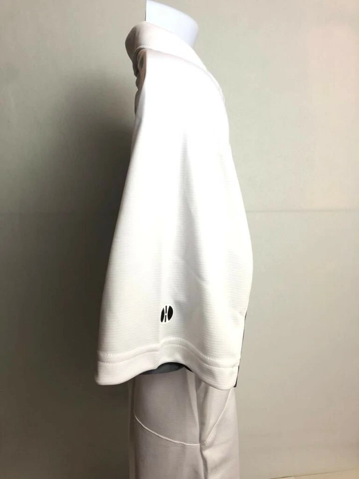 Polo de carga Ouray Sportswear NCAA Air Force Falcons para hombre talla pequeña blanco Foto 3 de 4