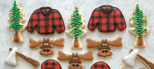 Moose Head 4'' Cookie Cutter Metal Woodland Animal Birthday Party - Picture 3 of 7
