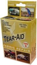 Tear Aid Type A Fabric Repair Patch Kit Tents Canvas Rubber