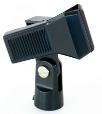 Sprężynowy zacisk mikrofonu 5/8" Uchwyt Klips Clamp do Ø 35 mm ADM