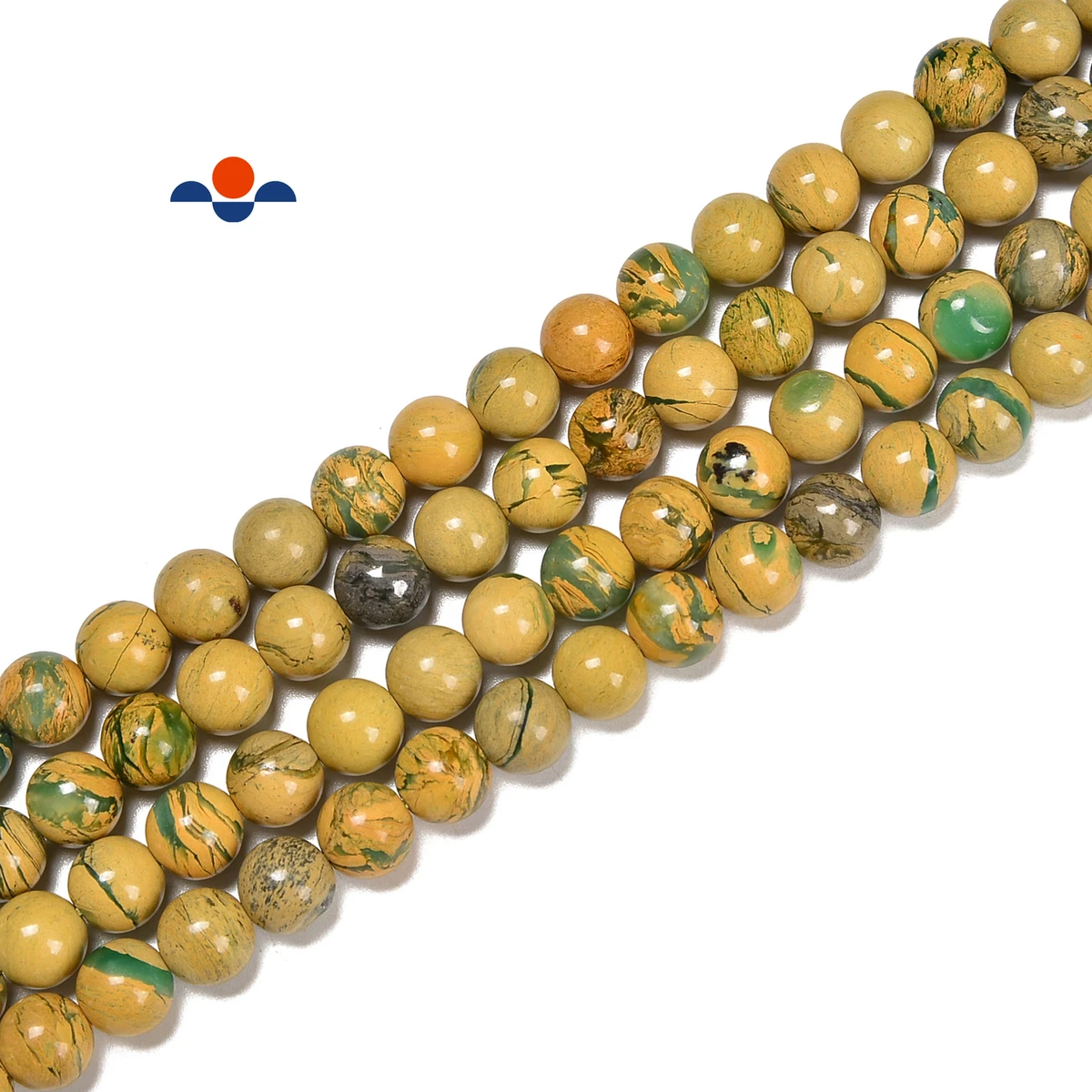 Zebra Healerite Smooth Round Beads Size 6mm 8mm 10mm 12mm 15.5
