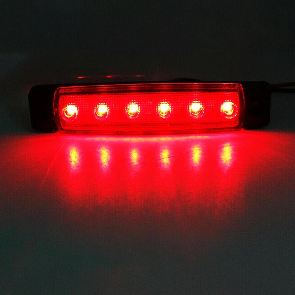 10PCS Red LED For Rock Lights Jeep Offroad Boat Truck UTV ATV RV Underbody Lamp - Image 4 of 4