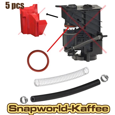 SNAPWORLD-KAFFEE Dichtung Schlauch Knickschutzfeder zu Siemens Brühgruppe EQ.3 EQ.500 EQ.700 EQ.9