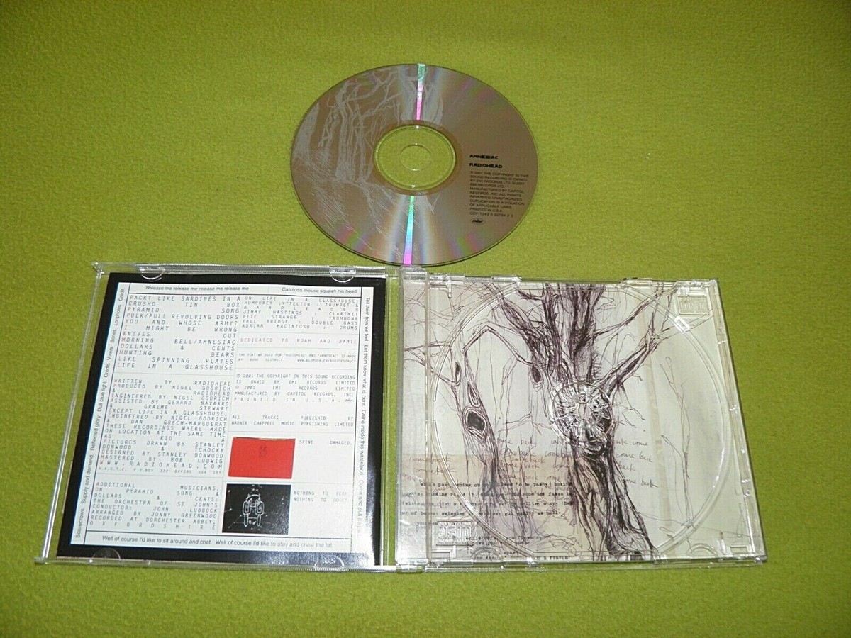 Radiohead - Amnesiac - Original 2001 USA Made 