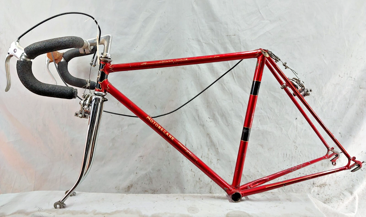 1976 Motobecane Grand Jubile Road Bike Frame Set Small 54cm French