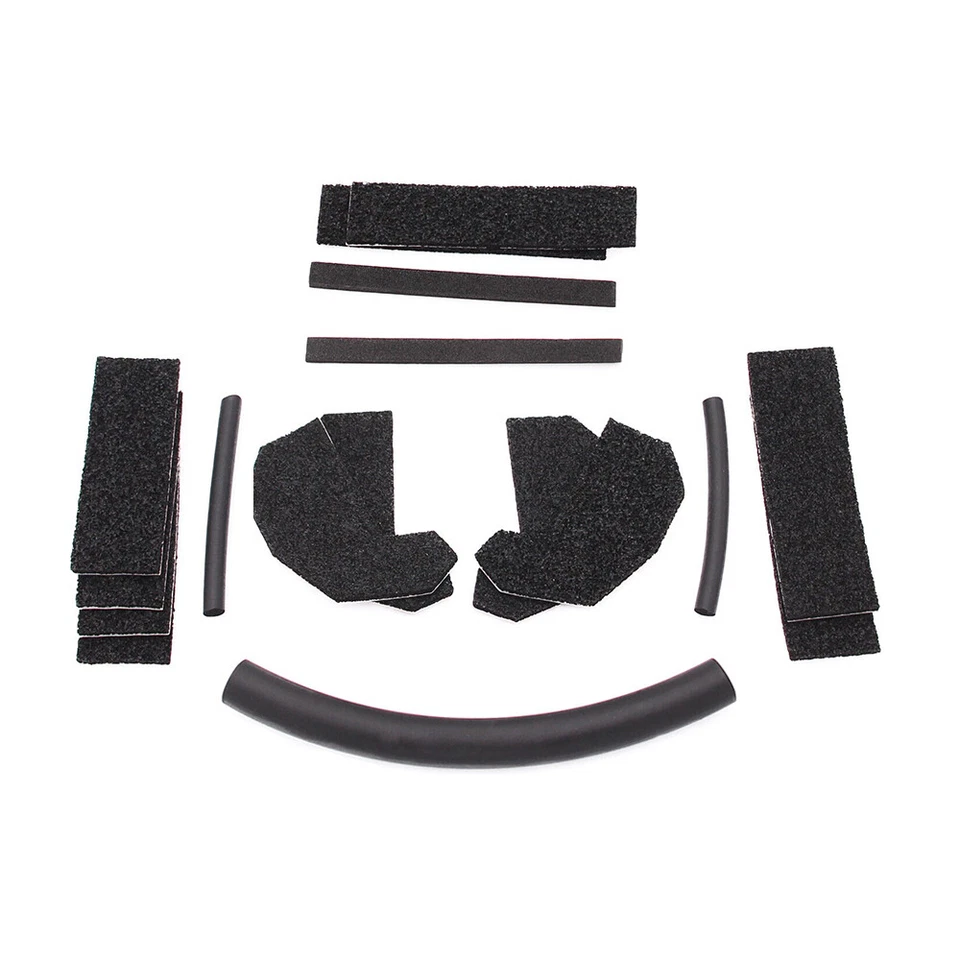 Pack of 17 Hard Top Kit Accessories Black Fits 2007-2018 Jeep Wrangler JK  — 第 2/4 张图片