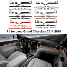 ⭕Dash Panel Inner Door Handle Decor Cover Trim Shell For Jeep Grand Cherokee 11+