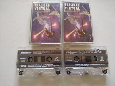 Realidad Virtual Megamix Dehlia Chasis Obssesion 1994 Doble Cinta Tape Cassette