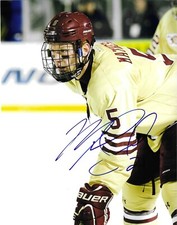 Mike Matheson Pittsburgh Penguins Boston College Eagles Signed 8 x 10