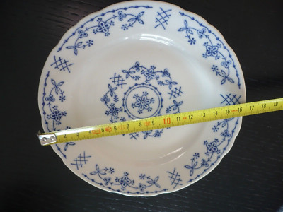 Kobalt 66 blau Kuchenteller Dessertell1er 16 KALK Eisenberg Strohblume Thüringen