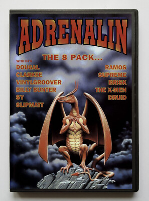 ADRENALIN - THE 8 PACK 1995 (HARDCORE 8 CD PACK) 1995